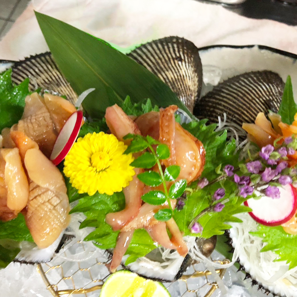 赤貝のお造り｜和食・旬菜 彩華