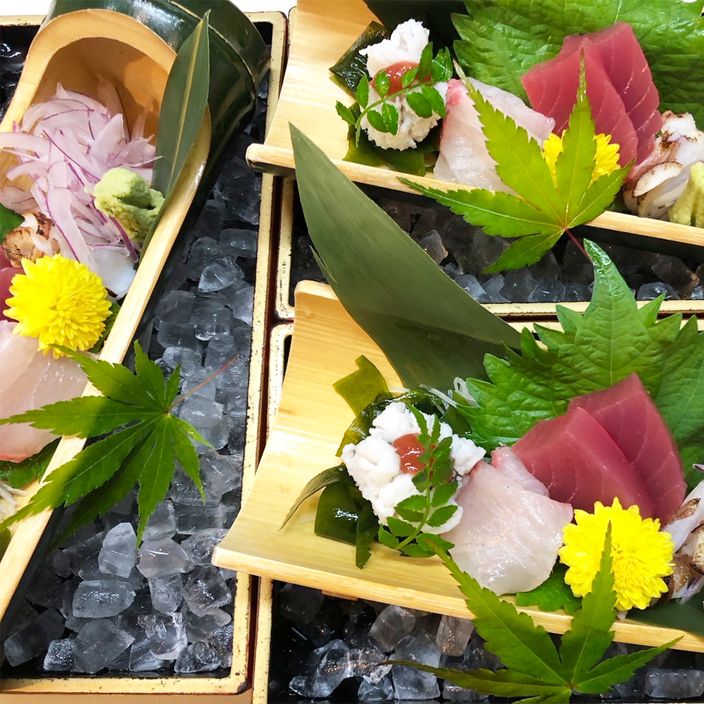 コース料理のお造り｜和食・旬菜 彩華